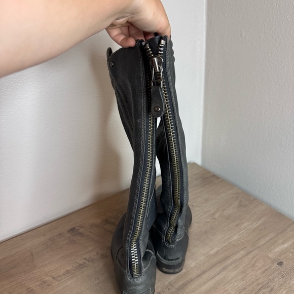 Sorel Women's Quarry Danica Tall Boot Dark Gray - Picture 5 of 7